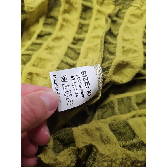 Novaorily Dress Womens XL Bubble Texture Backless Maxi Length New - Picture 7 of 8